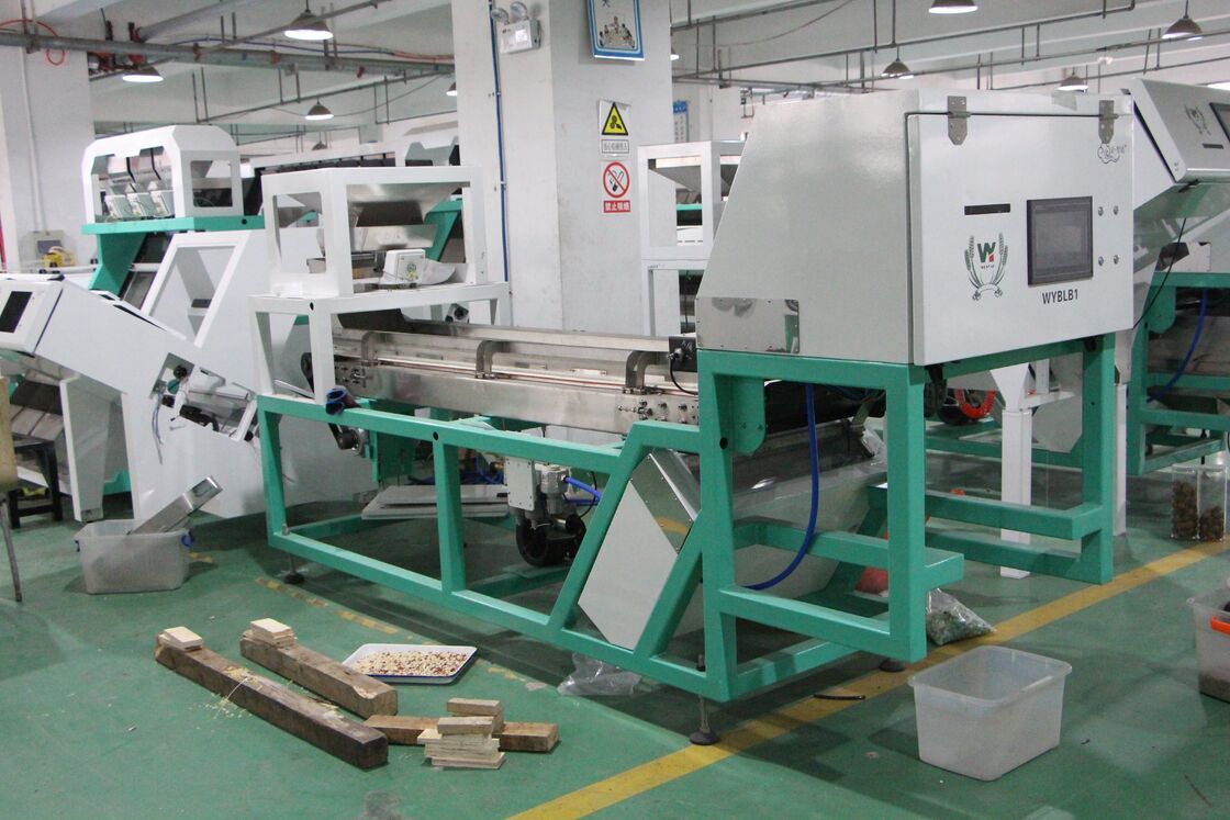 Clasificadora Automática de Nueces Wenyao con Sensor CCD TOSHIBA, Tolva de Acero Inoxidable 304 de Grado Alimenticio y Control Remoto Wifi para Clasificación de Nueces de Alta Eficiencia