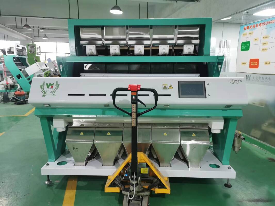 Máquina clasificadora de color de maní, cacahuete, nuez, almendra, avellana y pistacho de alta calidad de Wenyao China