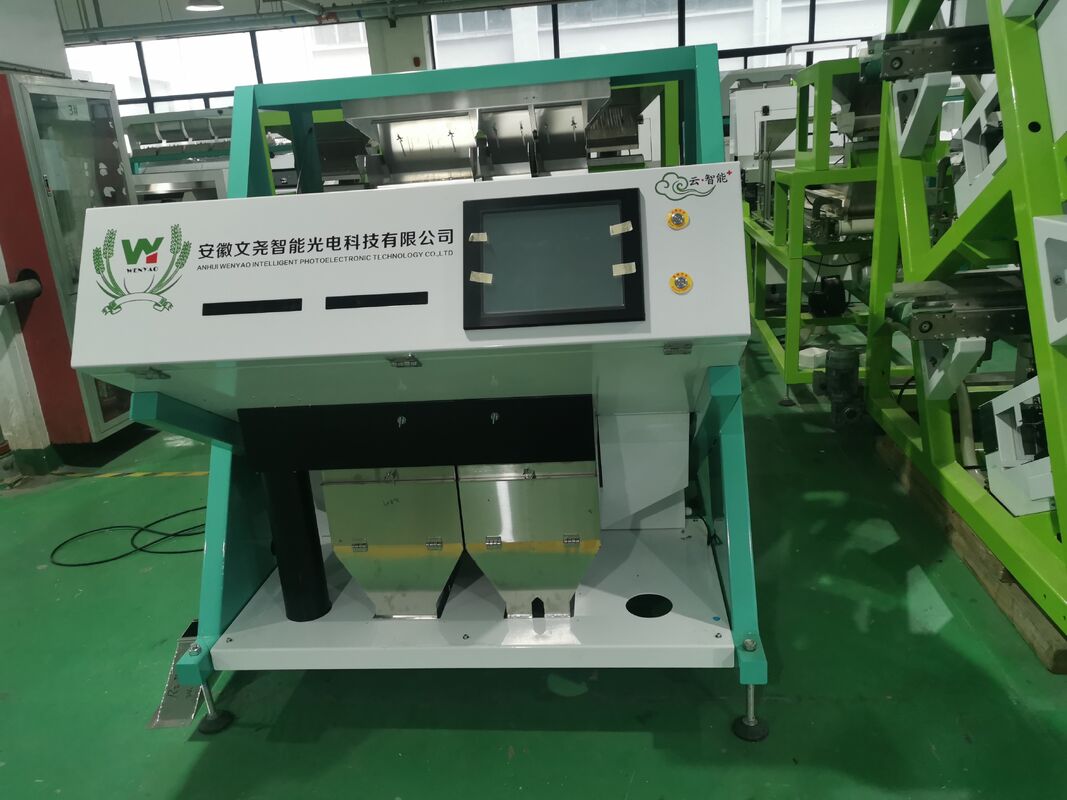Wenyao óptico CCD Candle Nut Color Sorting Machine Anhui Color Sorting Gran Color Sorting Machine