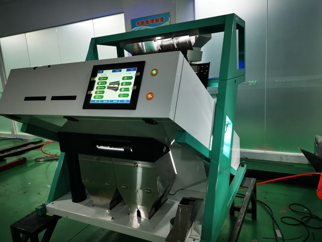 Wenyao óptico CCD Candle Nut Color Sorting Machine Anhui Color Sorting Gran Color Sorting Machine