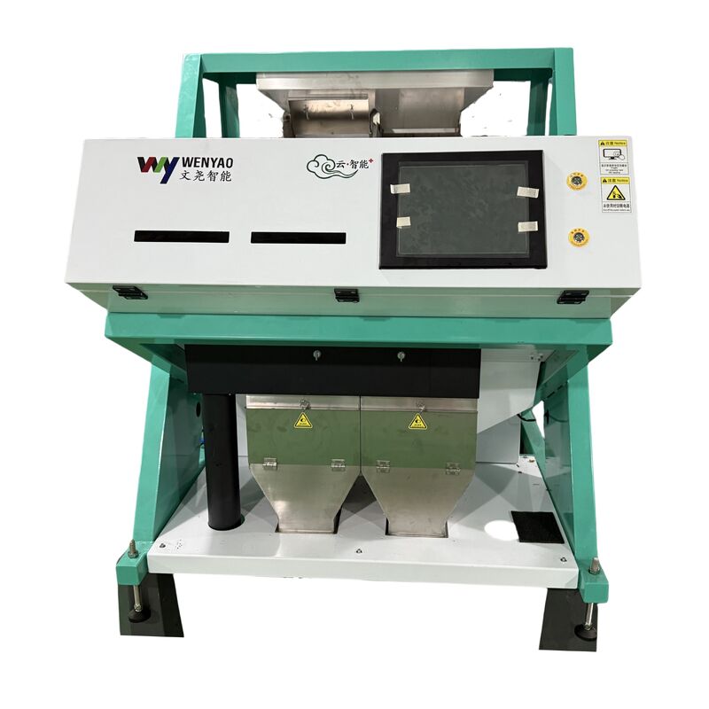 Wenyao óptico CCD Candle Nut Color Sorting Machine Anhui Color Sorting Gran Color Sorting Machine