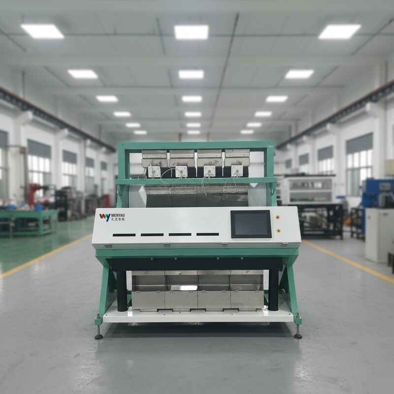Clasificadora Óptica de Granos Inteligente WENYAO de 4 Canales, Alta Precisión y Capacidad de 2-4 T/H, Máquina Clasificadora de Arroz y Trigo