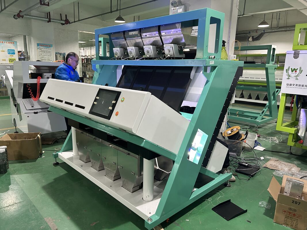 Clasificadora Óptica de Granos Inteligente WENYAO de 4 Canales, Alta Precisión y Capacidad de 2-4 T/H, Máquina Clasificadora de Arroz y Trigo