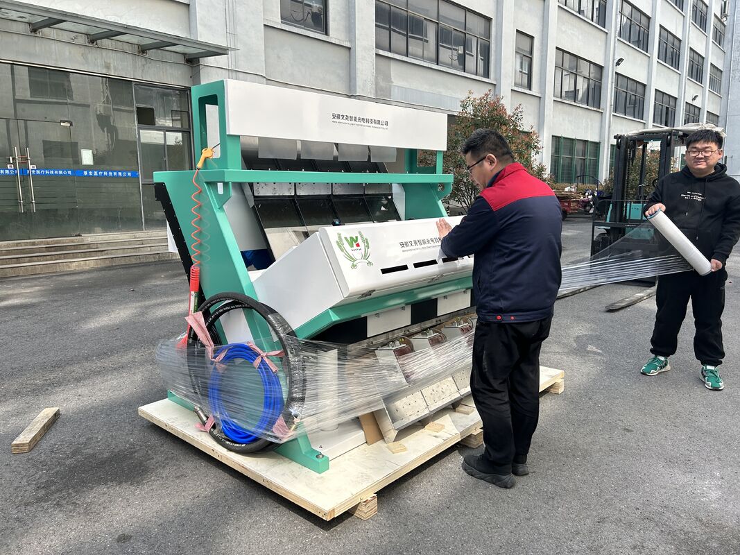 Clasificadora Óptica de Granos Inteligente WENYAO de 4 Canales, Alta Precisión y Capacidad de 2-4 T/H, Máquina Clasificadora de Arroz y Trigo