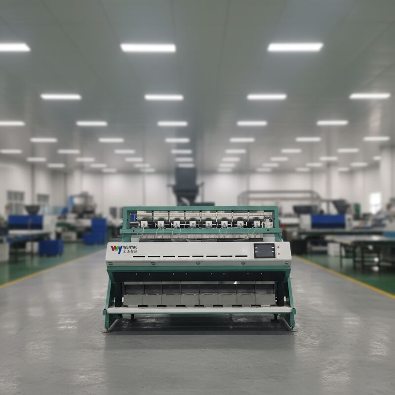 Máquina clasificadora de colores WENYAO 8 Chutes para lentejas, garbanzos y frijoles ópticos en venta