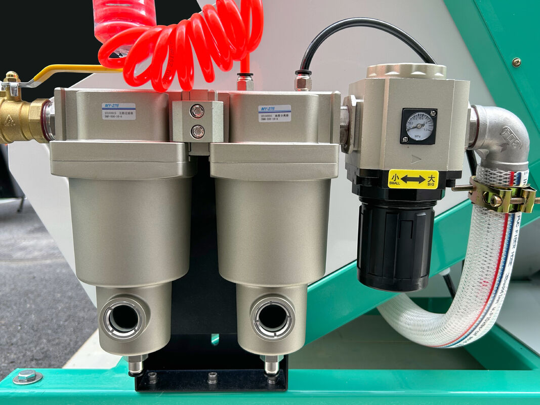 Multi-Functional Grain Color Sorter with 4 Chutes, 5400 Pixel CCD Camera, and 12-inch Flexem Humanized Display