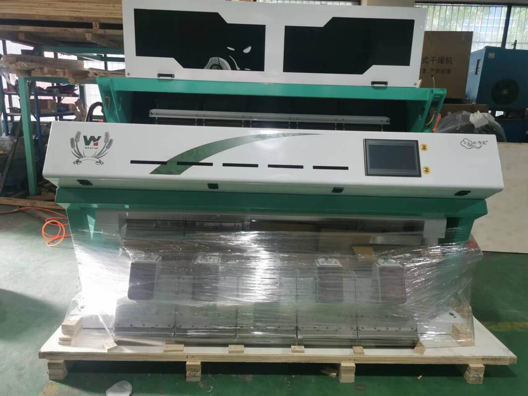 Máquina de clasificación automática de colores de plástico para el reciclaje