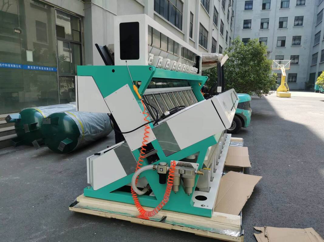 Wenyao CCD Optical Sorting Machine with 5400 Pixels Camera and Full Color RGB CCD Sensor for High Capacity 10 Chutes Grain Sorting