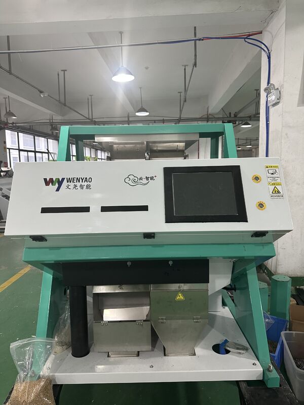 WENYAO Certificado CE 3 canales Máquina de clasificación óptica inteligente de colores Alta precisión para todos los tipos de clasificación de nueces secas