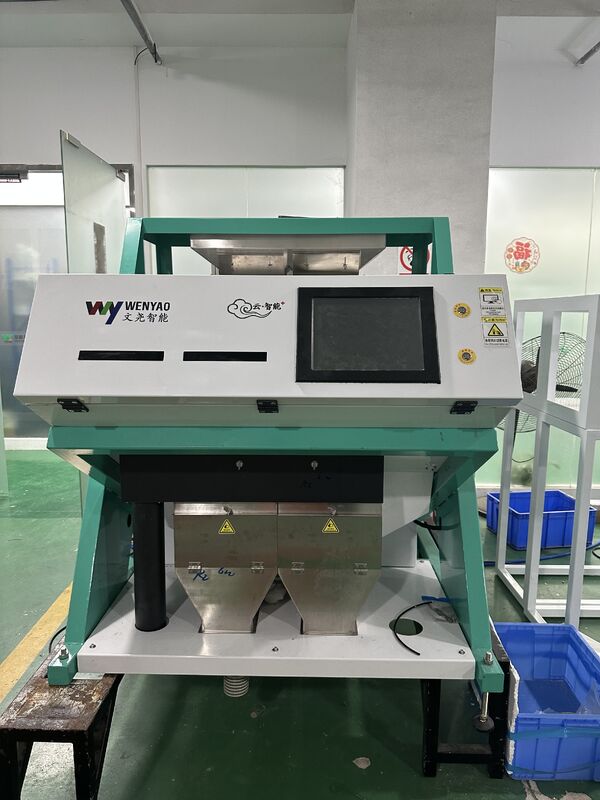 WENYAO Certificado CE 3 canales Máquina de clasificación óptica inteligente de colores Alta precisión para todos los tipos de clasificación de nueces secas