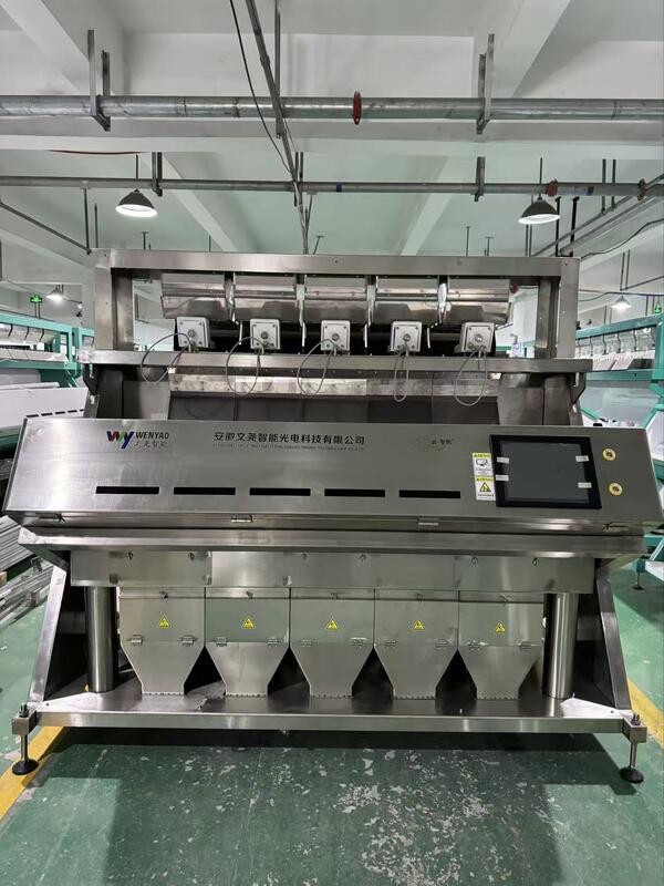 Máquina clasificadora de color inteligente WENYAO de acero inoxidable 304/316, clasificador de sal para eliminar impurezas