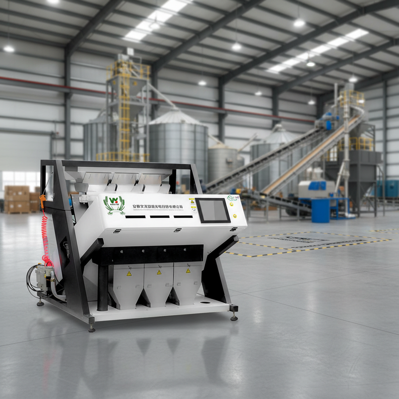 Wenyao Maíz de soja Azúcar de grano de café Máquina de clasificación de colores Nuevo diseño Máquina de clasificación de colores automática completa