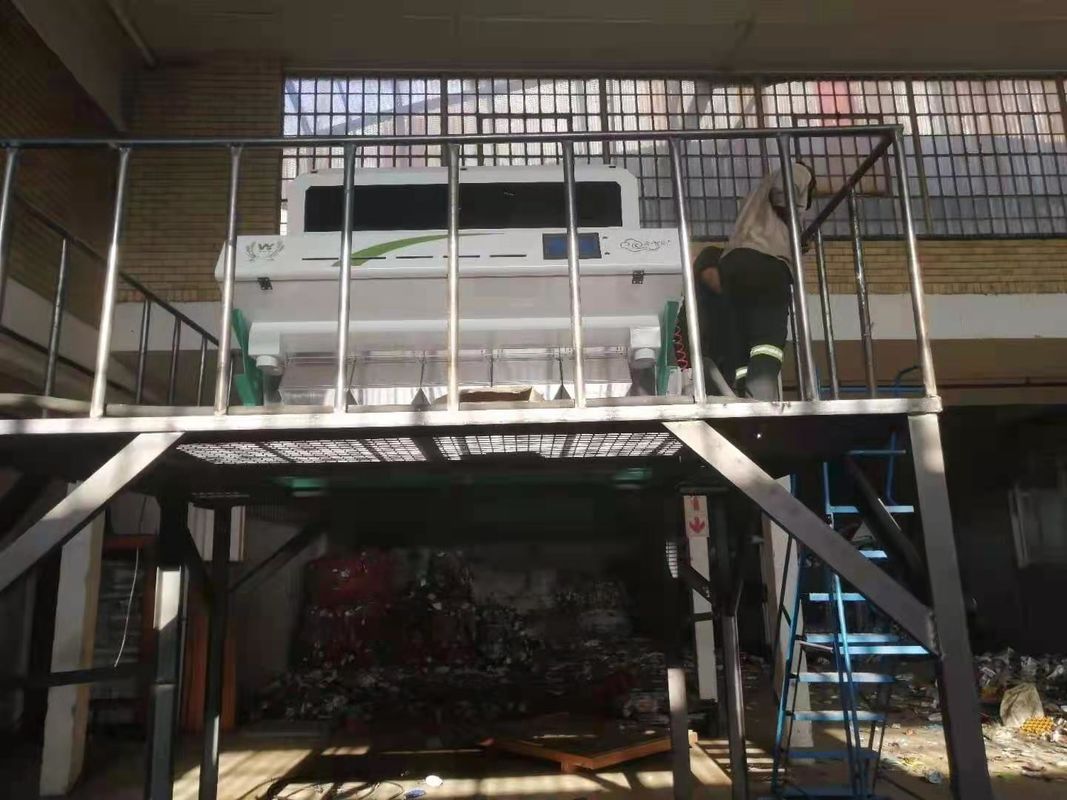 Máquina de Wenyao Parboiled Rice Color Sorter para clasificar el arroz negro en molino de arroz de Indonesia