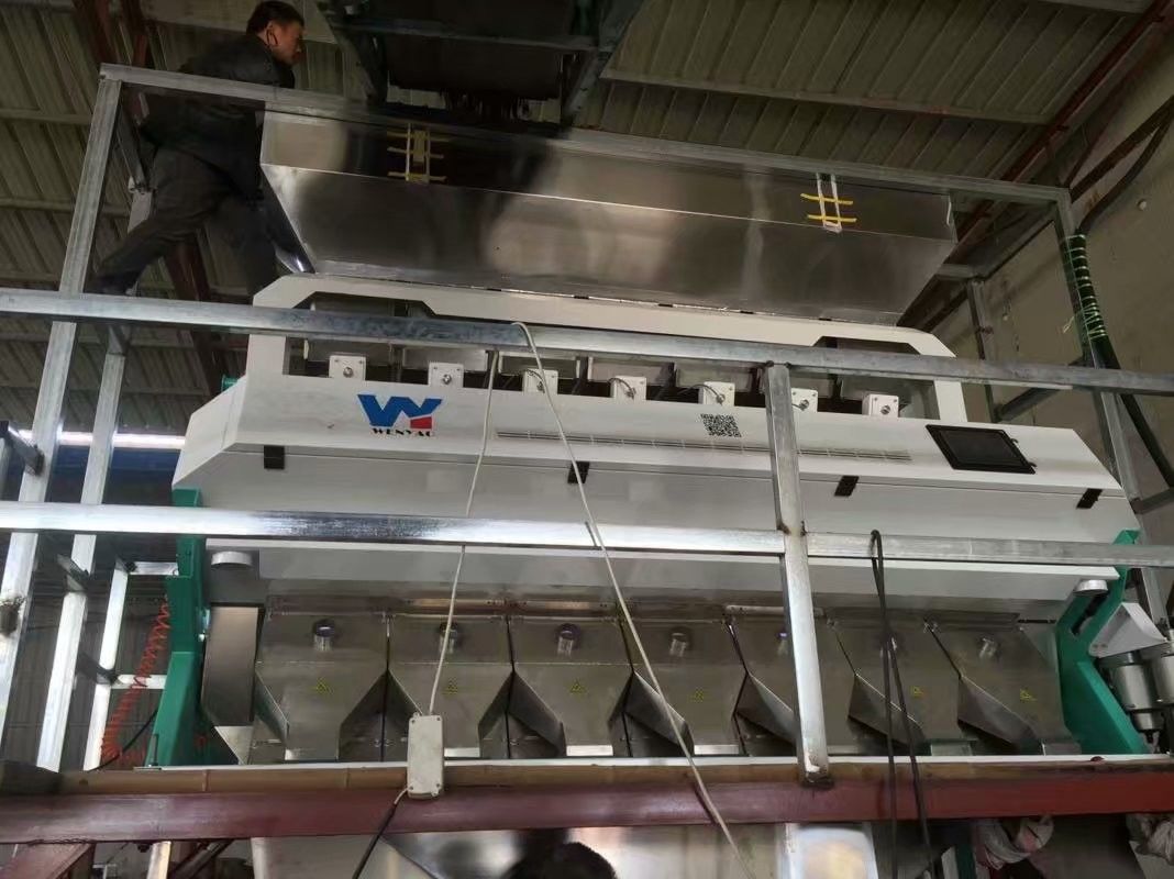 Clasificador multifuncional del color de las habas de riñón de la soja del garbanzo del sistema de la proyección de imagen de UHD con el mejor precio
