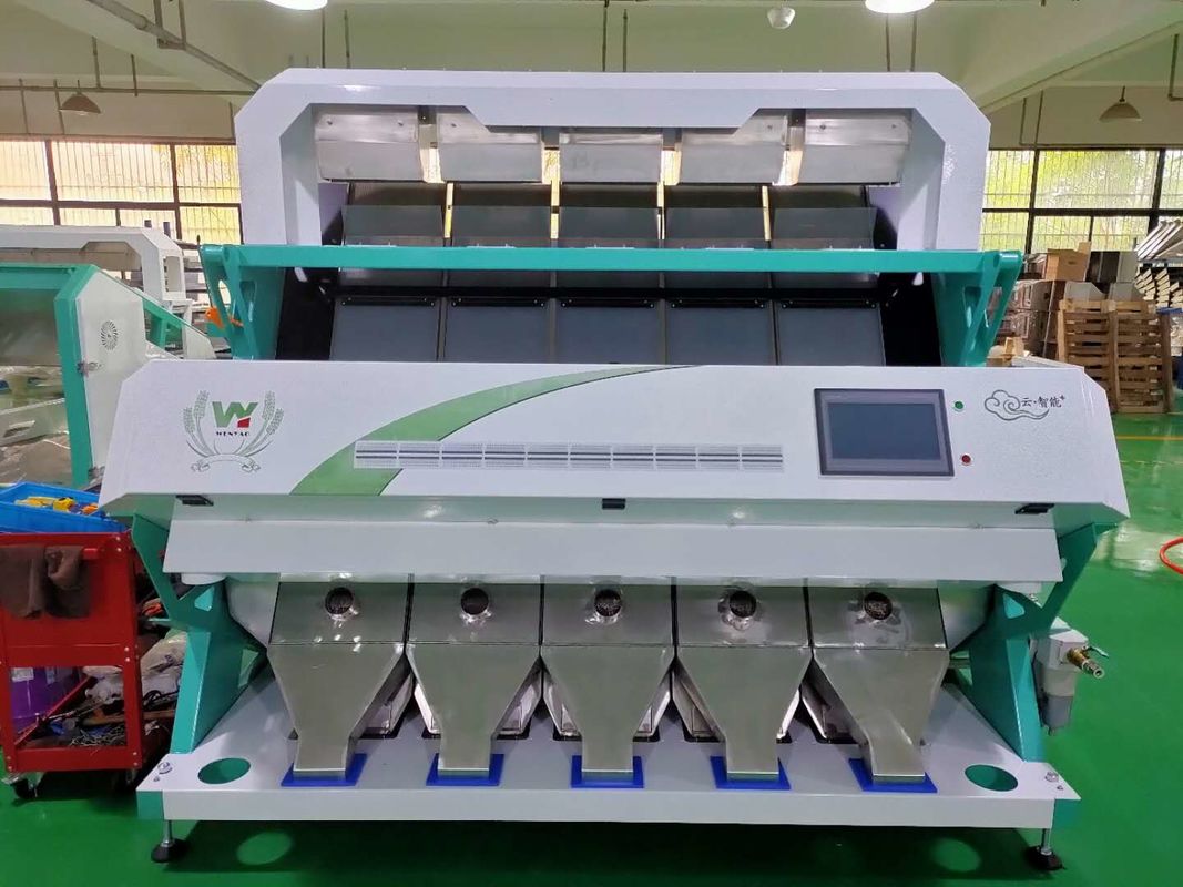 Fácil actuar los gránulos plásticos colorean la máquina del clasificador con la cámara colorida del CCD
