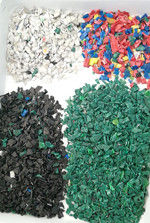 Máquina plástica de reciclaje plástica reciclada del separador de la clasificadora de la máquina del color de la máquina plástica plástica del clasificador