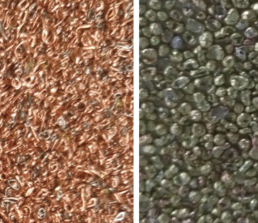 1 identificación inteligente del clasificador del color del metal de los canales del canal inclinado 64