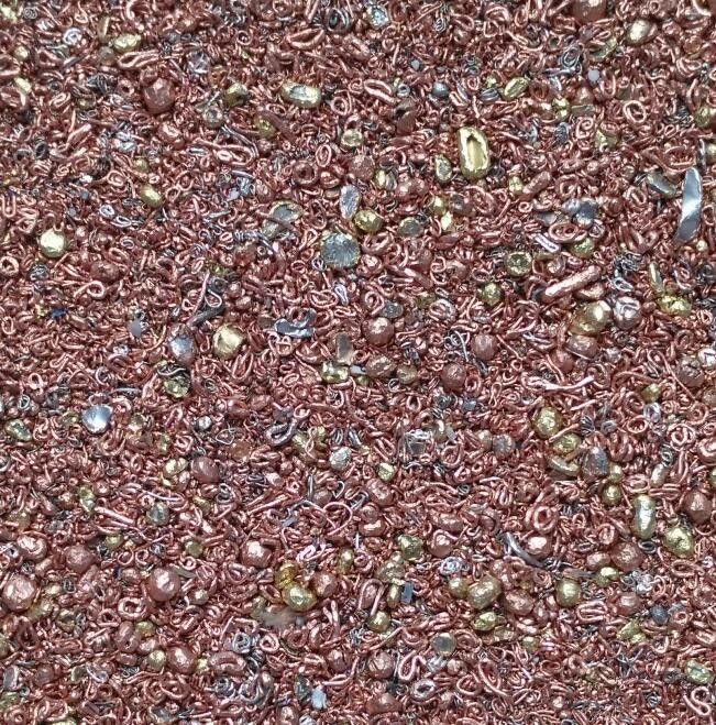 1 identificación inteligente del clasificador del color del metal de los canales del canal inclinado 64