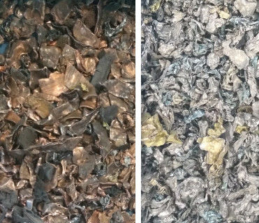 Pedazos de cobre de aluminio de alto rendimiento de los pixeles de 1 de la banda transportadora clasificador 5400 del color