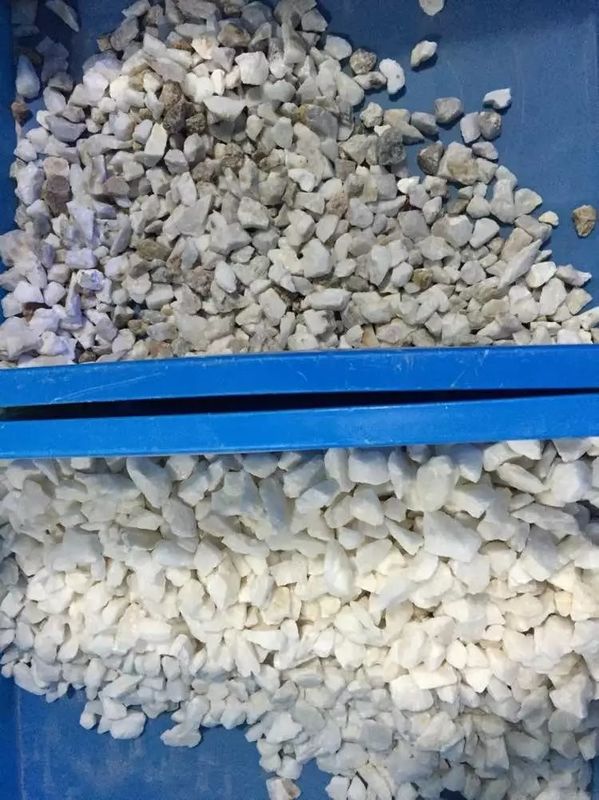 Los canales inclinados mecanografían a clasificadora mineral 5400 pixeles para la piedra del cuarzo