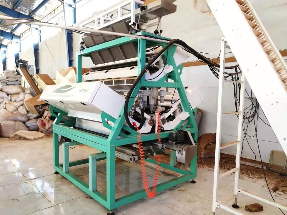 Máquina del clasificador del color del té de AC220V 7KW con la luz larga del curso de la vida LED