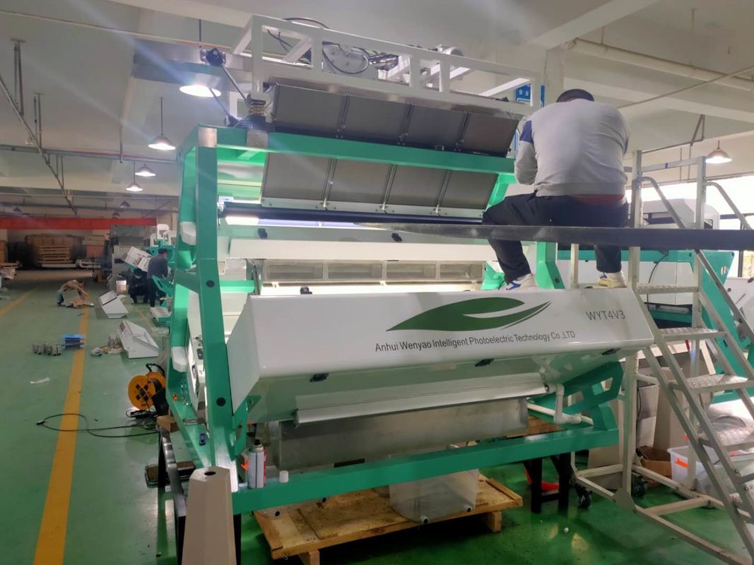 Capacidad de WENYAO Tea Sorting Machine High con el sensor del CCD del LED