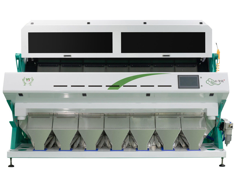 240V 50Hz Mung multifuncional Bean Color Sorter Machine 7 canaliza