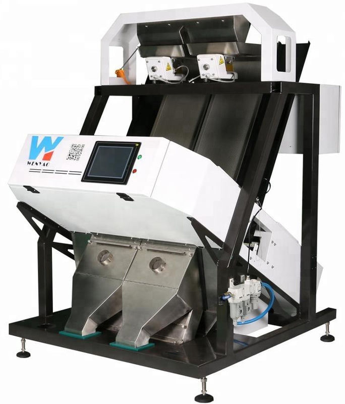 Clasificación seca alta del camarón del RGB Nir Sensor Color Sorter For de la eficacia