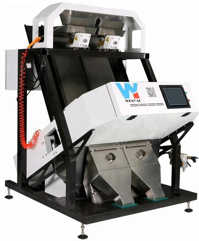 Clasificador verde del color de 128 de los canales granos de café para Cherry Separating