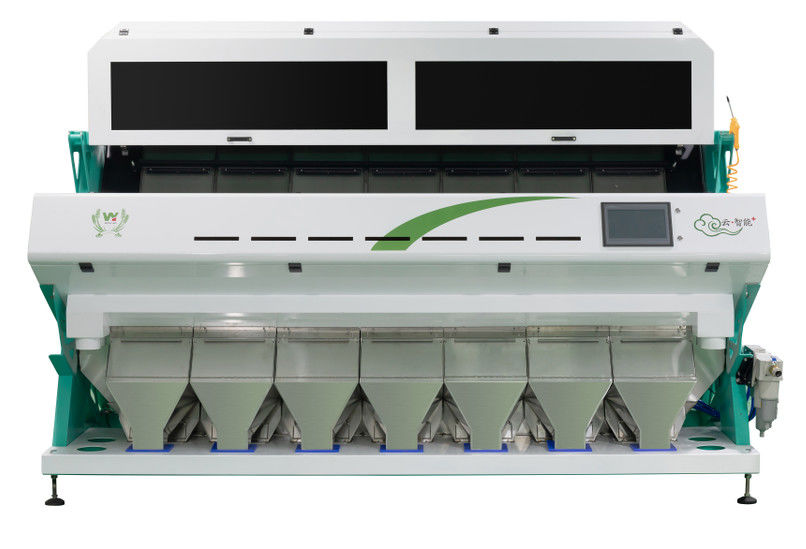 Clasificador multifuncional del color de 7 canales inclinados para la clasificación del cardamomo