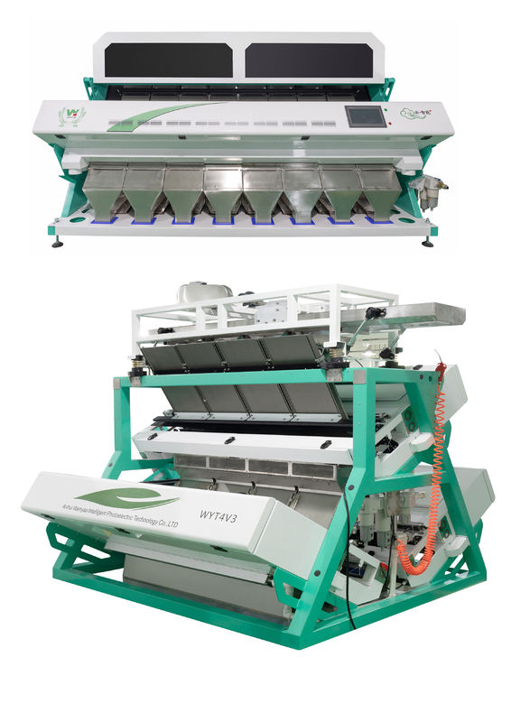 La película del ABS del PVC del animal doméstico de los PP forma escamas Wenyao Color Sorter 5 canales inclinados 320 canales