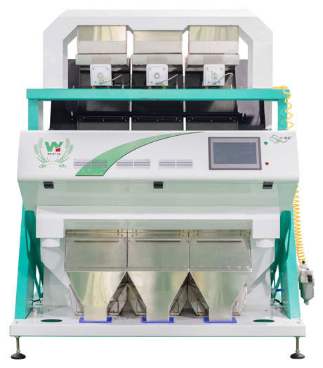 3 proyección de imagen del clasificador 3000kg/H Toshiba HD del color del CCD de las sojas de los canales inclinados