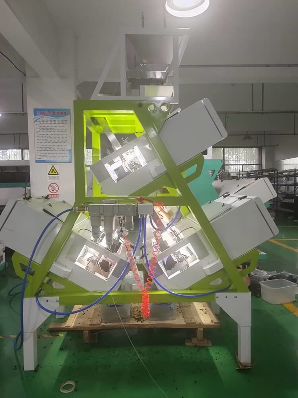 Máquina del clasificador de WenYao FPGA Chip Black Green Tea Color para quitar troncos del té