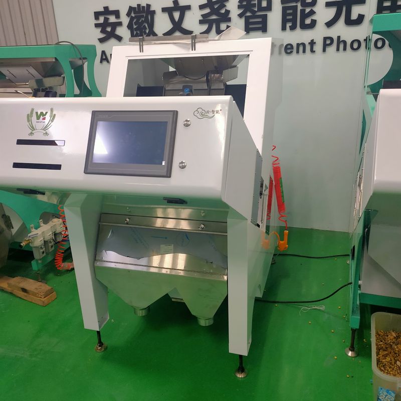 Canal inclinado crudo verde de Wenyao Color Sorter 64 de los granos de café