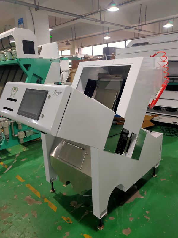 Canal inclinado crudo verde de Wenyao Color Sorter 64 de los granos de café