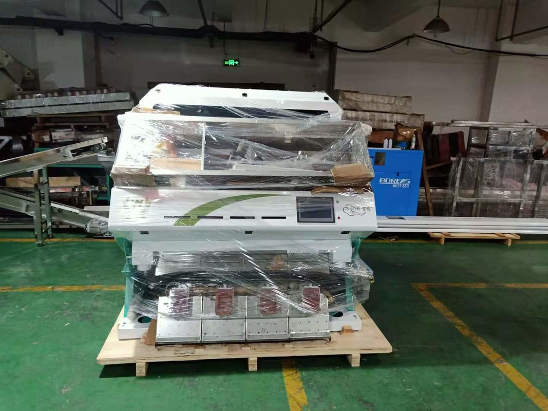 Servicio teledirigido de Bean Color Sorter With Wifi del café de cuatro canales inclinados