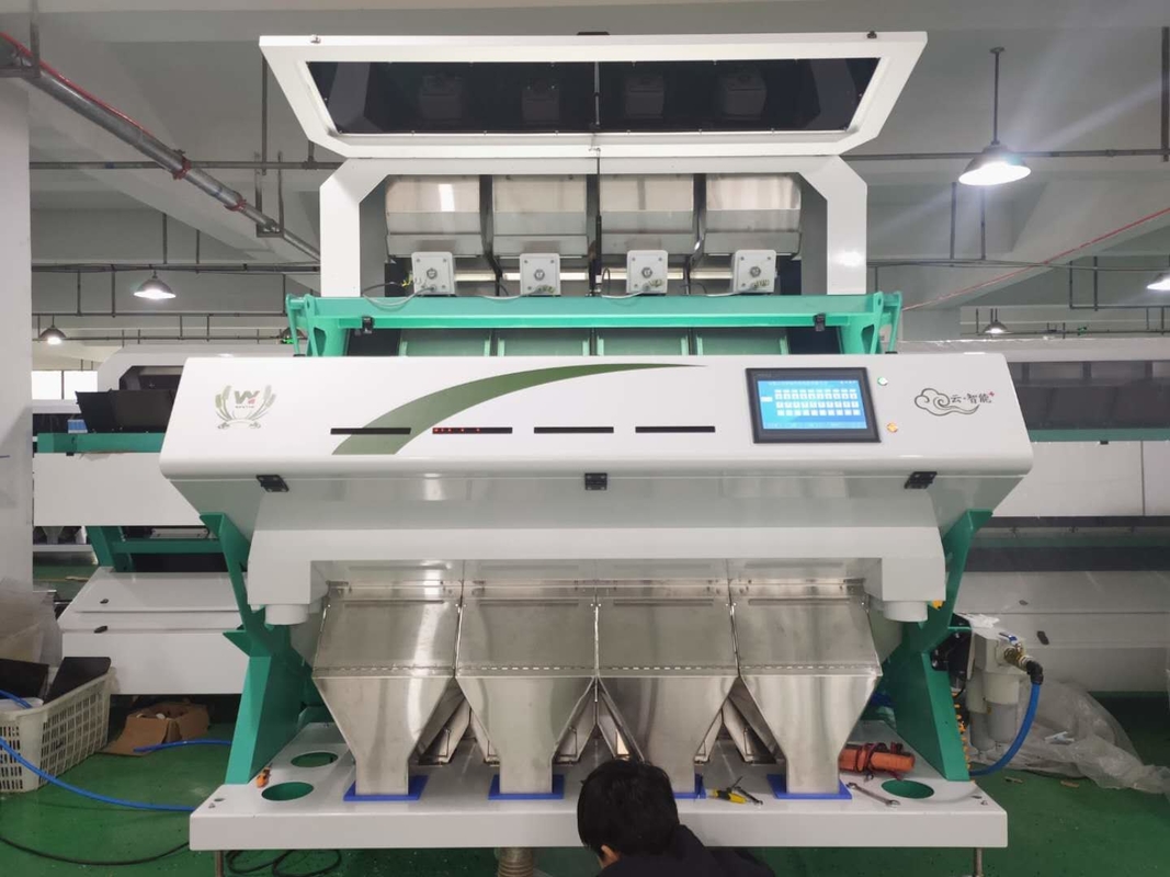 Café automático Bean Color Sorter Machine For que clasifica habas