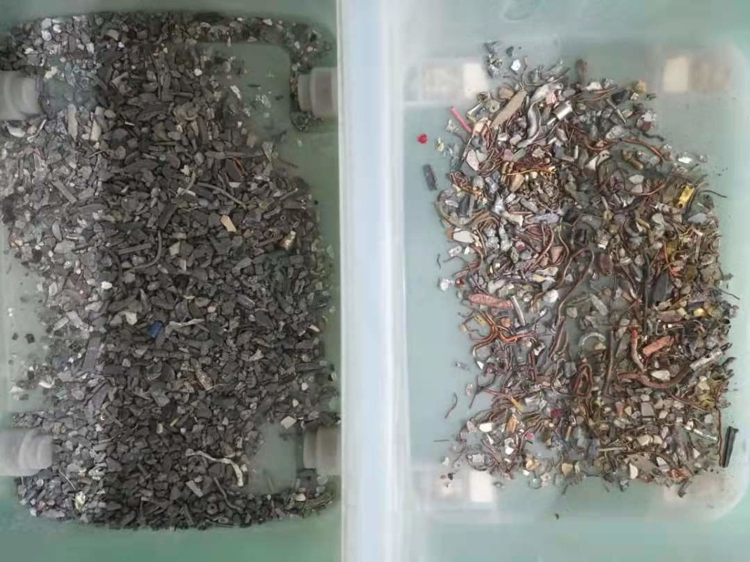 Máquina de clasificación de colores de alta velocidad de alta precisión AI de aluminio y cobre