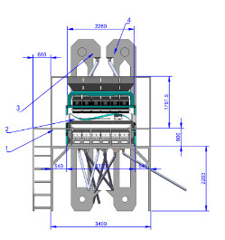 Clasificador del color de Bean Color Sorting Machine Bean de 6 canales inclinados