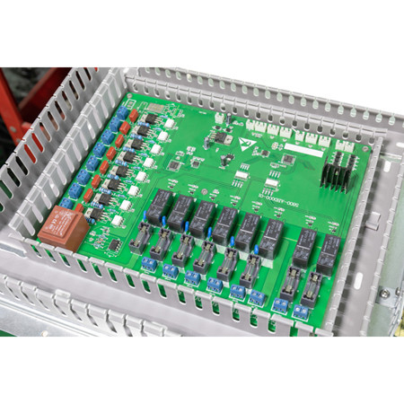 Máquina plástica del clasificador del color con los recambios