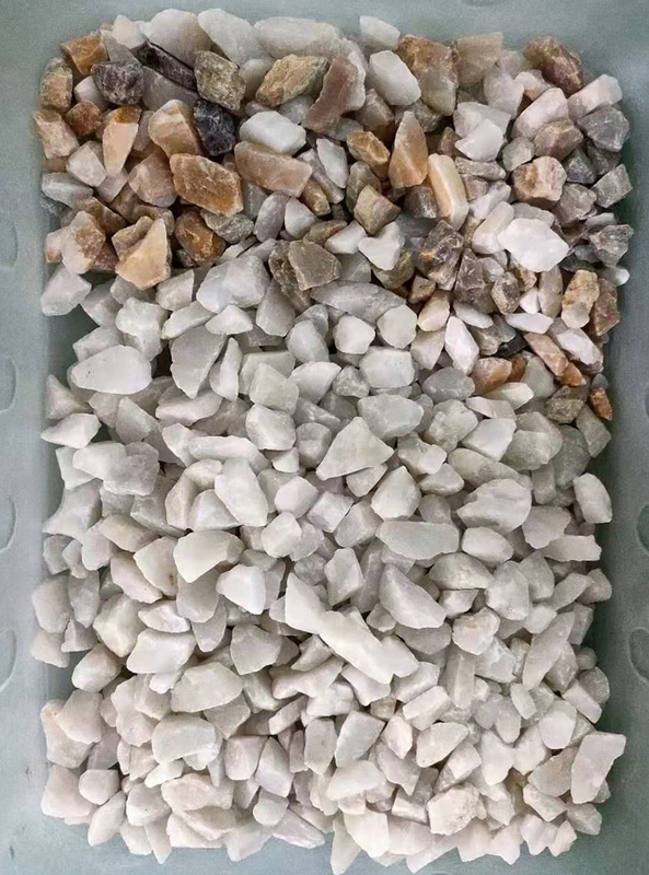 Clasificador de alto rendimiento del color del mineral de 8 Tons/H con la banda transportadora