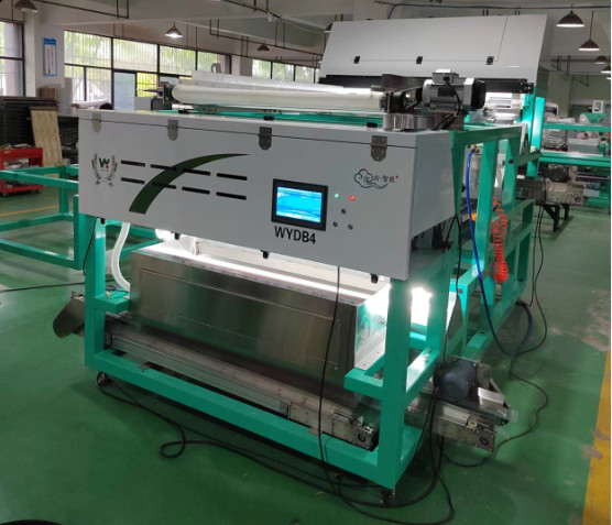 Máquina de clasificación de colores de vidrio de reciclaje de alta capacidad para mezclar vidrio