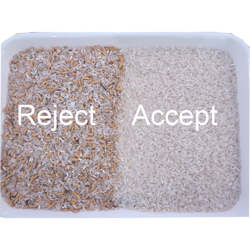Mini Rice Color Sorting Machine de alta velocidad para el amarillo/el arroz de Bastami