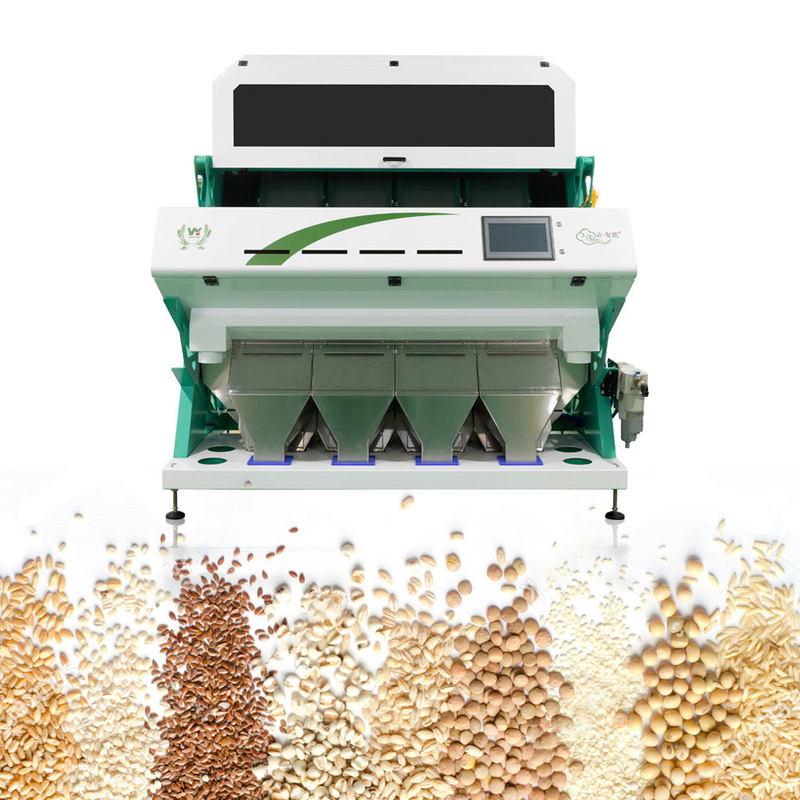 WENYao 4 canaliza la clasificadora del color del arroz moreno del precio de fábrica de 256 canales