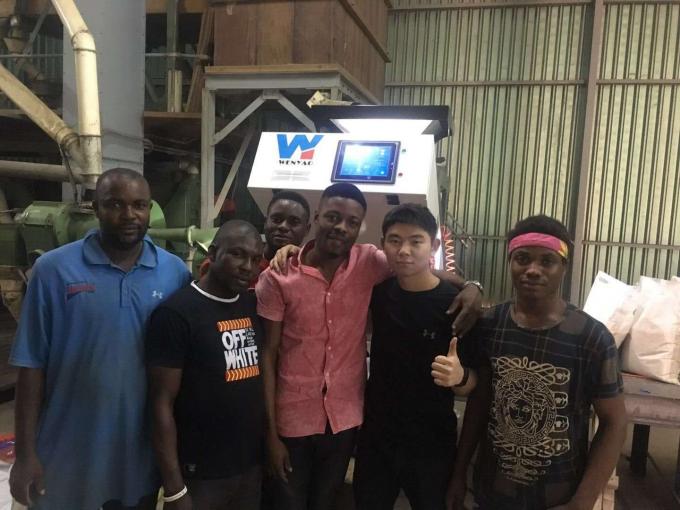 6 Chute cámara óptica CCD inteligente PET PVC HDPE máquina de clasificación de colores de plástico Wifi remoto 10