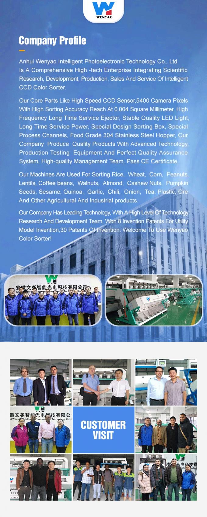 Máquina de separación de colores de plástico Máquina de clasificación de colores de plástico Máquina de clasificación 14