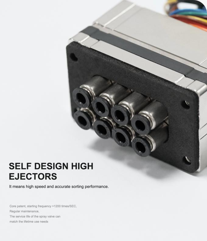 Máquina clasificadora de color para operaciones de clasificación de granos, arroz y frijoles con autolimpieza de alta velocidad 2