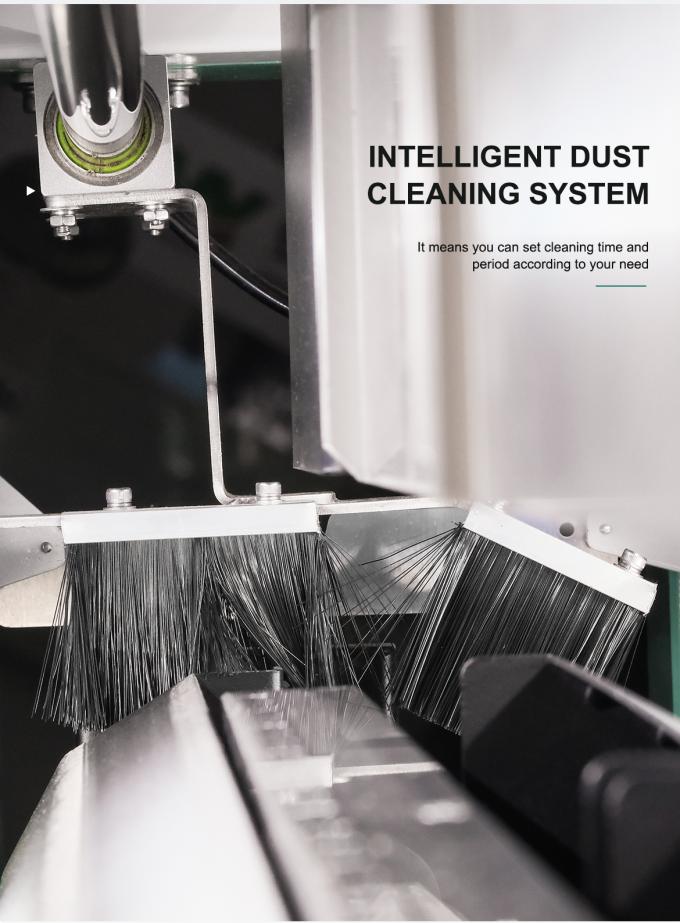 Máquina clasificadora de color de alta velocidad con cámara CCD para la producción de maní, clasificadora óptica de color 7