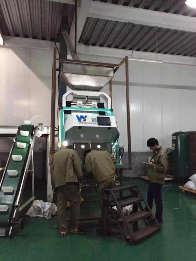 Máquina clasificadora de color para operaciones de clasificación de granos, arroz y frijoles con autolimpieza de alta velocidad 14