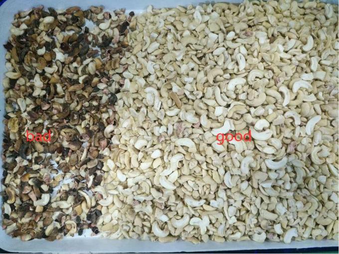 Máquina inteligente de clasificación de color de nuez de anacardo con sensor Toshiba CCD y cámara RGB 7
